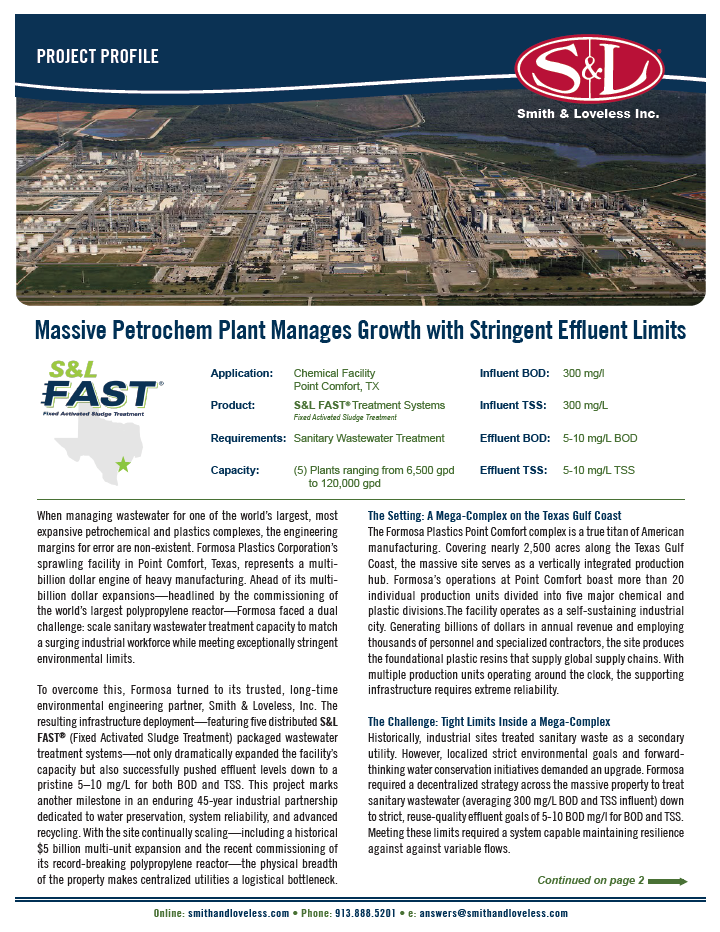 S&L FAST Treatment Systems case study thumbnail